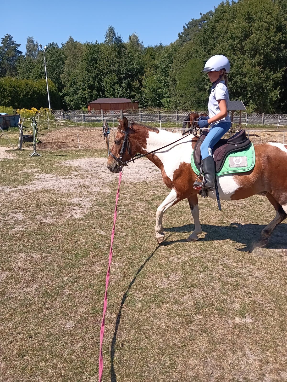 Jazda na lonży - obóz jeździecki Horseback, sierpień 2026